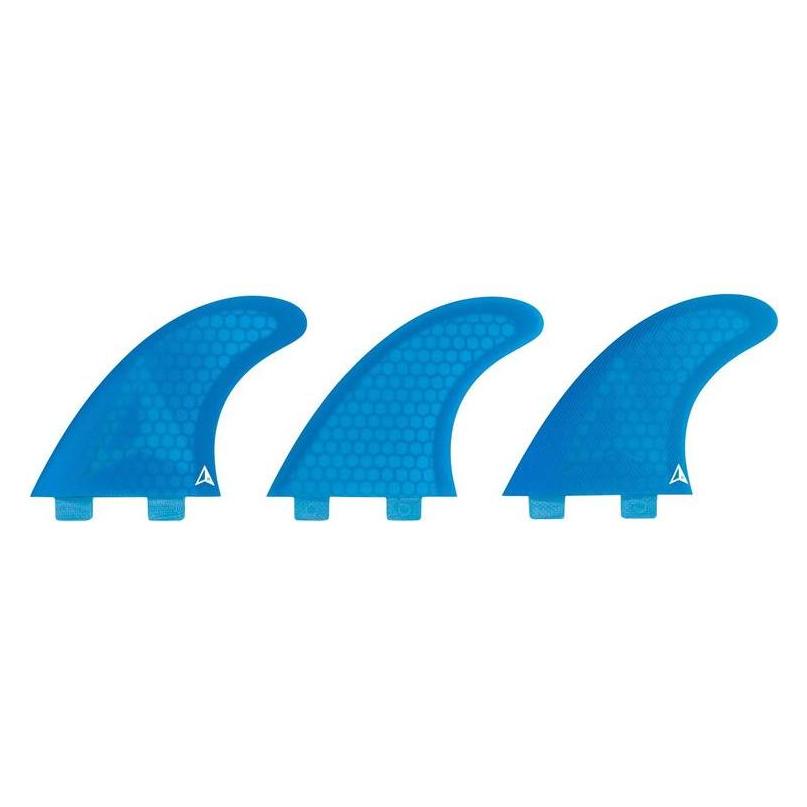 Roam Thruster Fin Set Allround Med two tab Blau (31402185)
