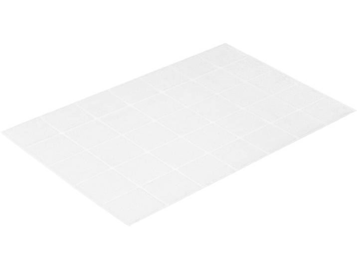 Badematte VOSSEN »Pratos« , weiß, H:12mm, Baumwolle, Badematten, Badematte, Badteppich, Uni Farben, Rauten Design