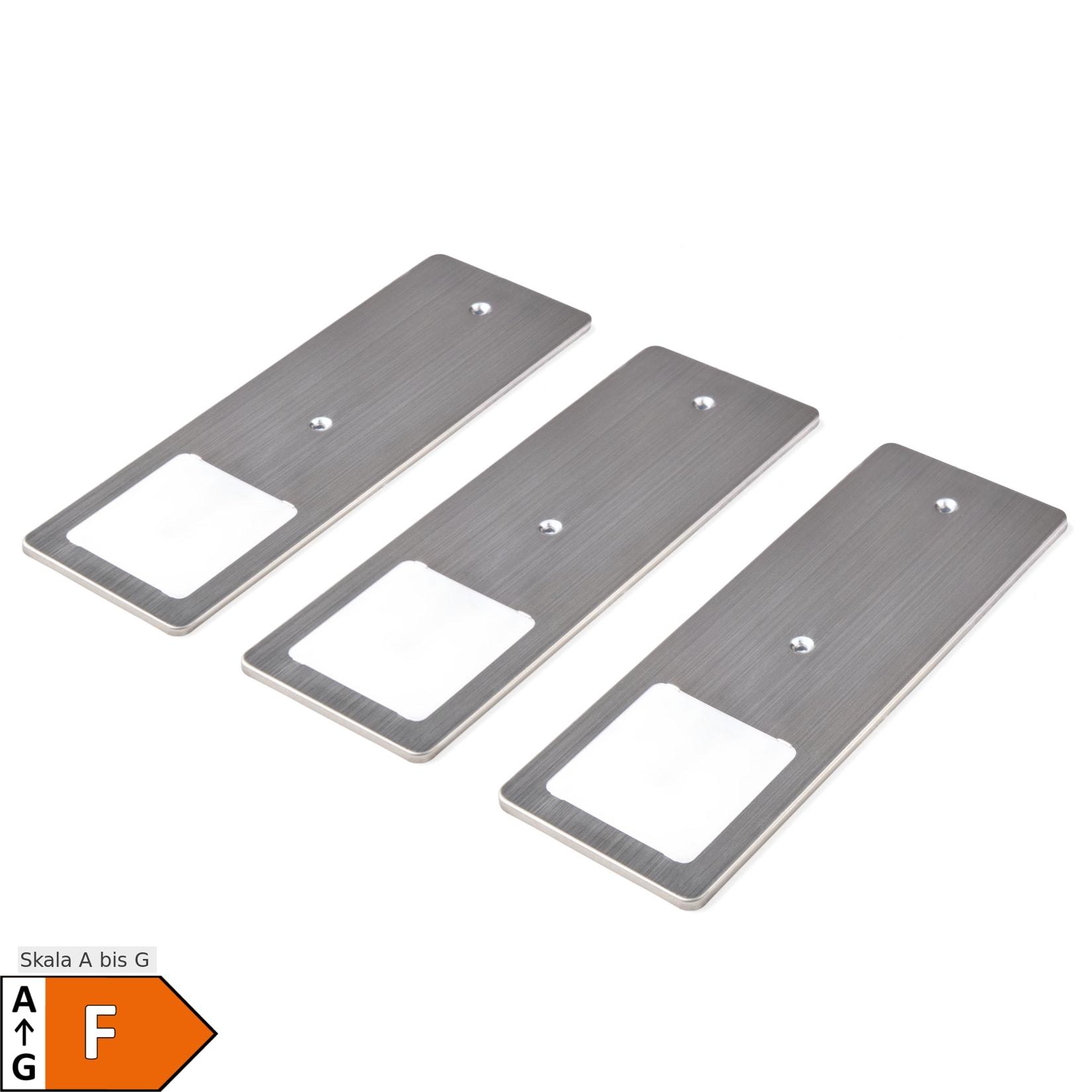 3er Set Unterbauleuchte TooFlat warmweiß