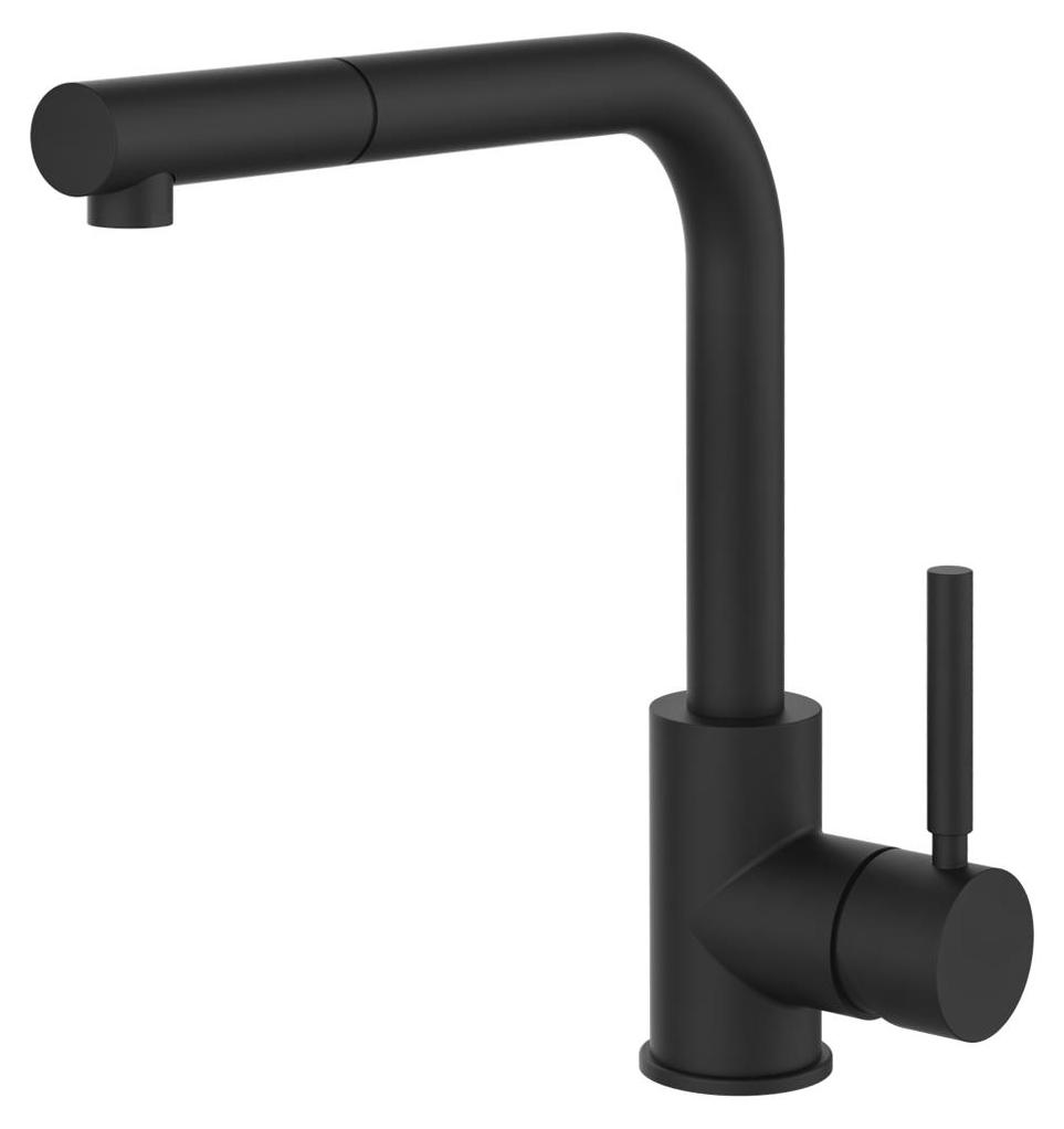 Gessi 17169, Ziehen, Schwarz, Drehventile, Einzelbild, Typ L, 360°