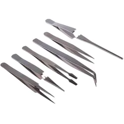 RS PRO, Pinzette, Pinzettenset 6-teilig