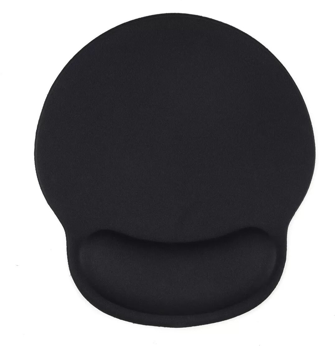 INF Ergonomisches Mauspad mit Handballenauflage Schwarz
