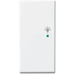 Busch-Jaeger Wippe 2-f li, Symbol Licht studioweiß 6231-21-84