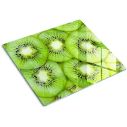 GLASPLATTE 60x52 cm Kiwi