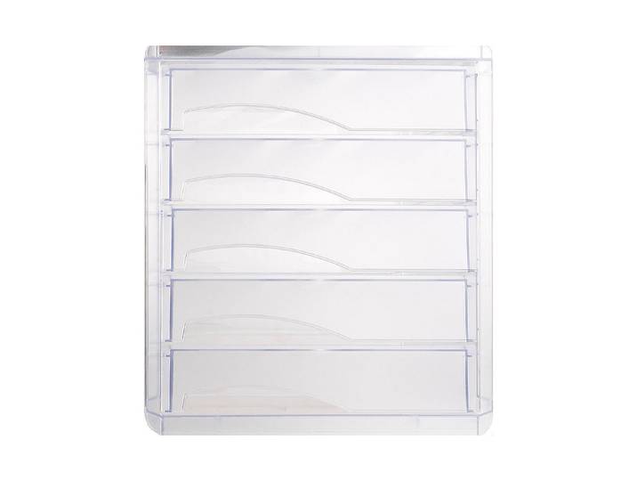 Rotho Bürobox 5 Schübe transparent