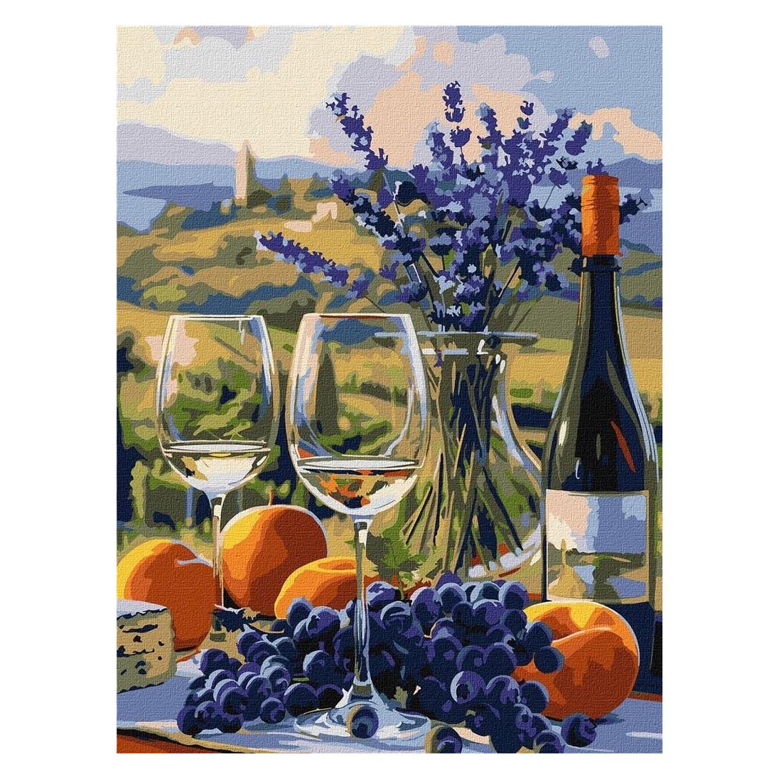 Ideyka Malen nach Zahlen - Italienisches Vergnügen 30x40cm (58215496)