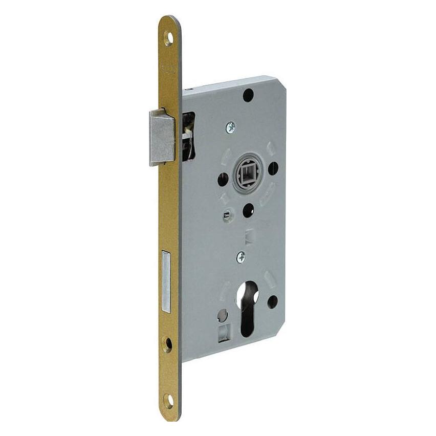 Abus ES PZ2 L G 55 72 18 Einsteckschloss, gold (Einsteckschloss) (61699)