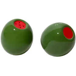 Doiy Olivia Salt & Pepper, Pfeffermühle + Salzmühle, Grün