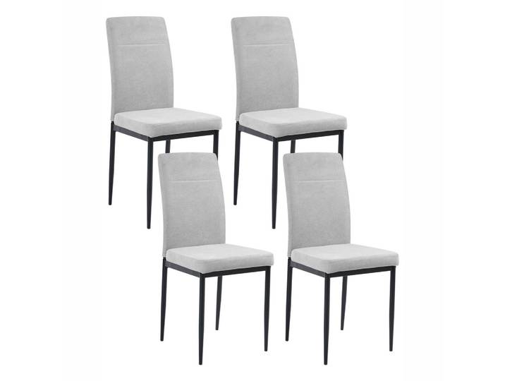 ESSZIMMERSTUHL 4er-Set Grau Riner
