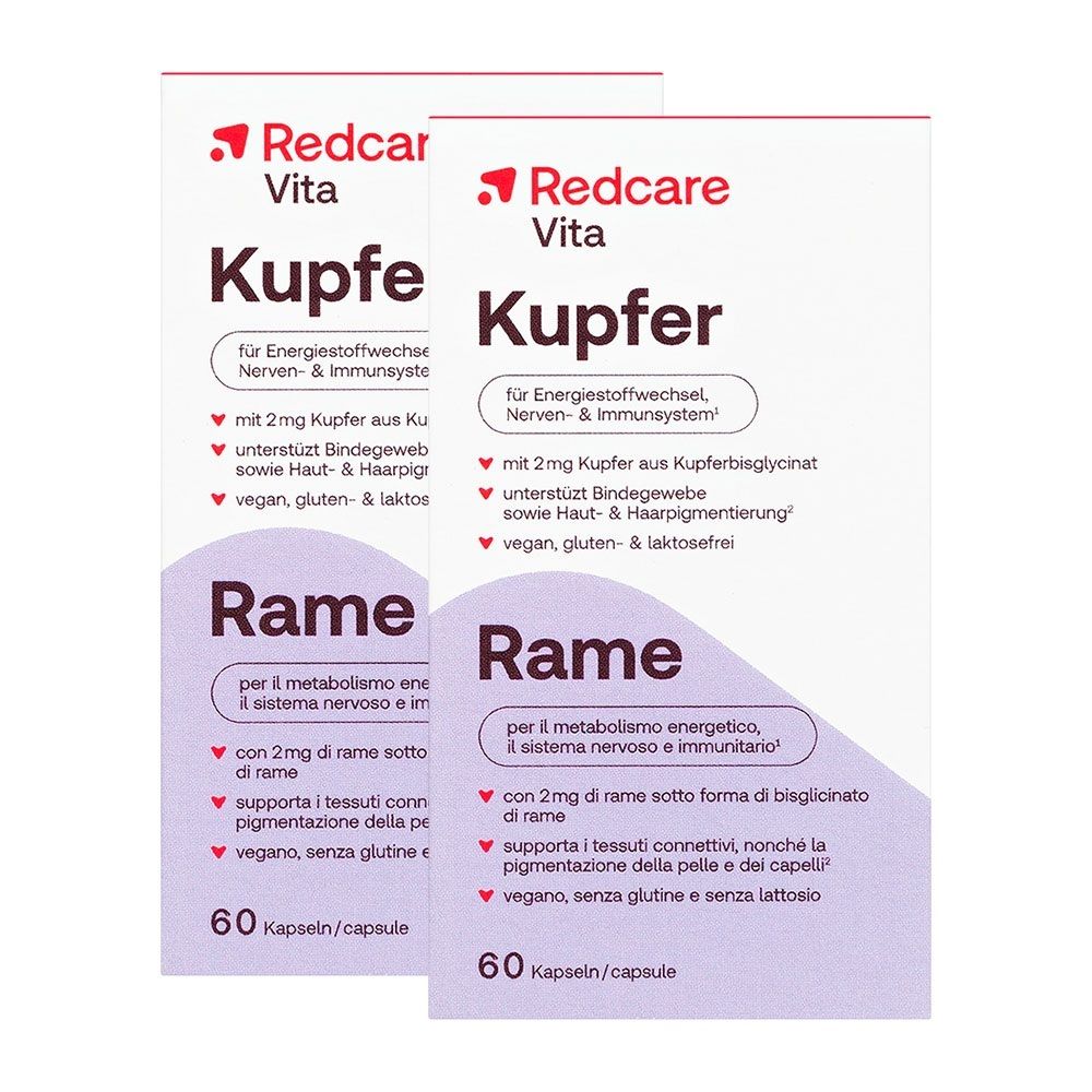 Redcare Vita Kupfer x2 2x60 St Kapseln