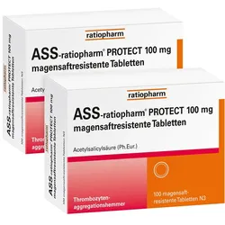 ASS-ratiopharm Protect Doppelpack 2X100 St
