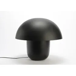 Lampe Pilz schwarz mittleres Modell E27 40W - Eisen Amadeus 38x40 cm
