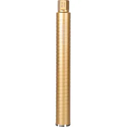 Softschlag-Trockenbohrkrone Ø 62mm Länge 450mm - Diamantbohrkrone/Kernbohrer für Beton/Stahlbeton/Mauerwerk, 1 1/4' UNC, lasergeschweißt