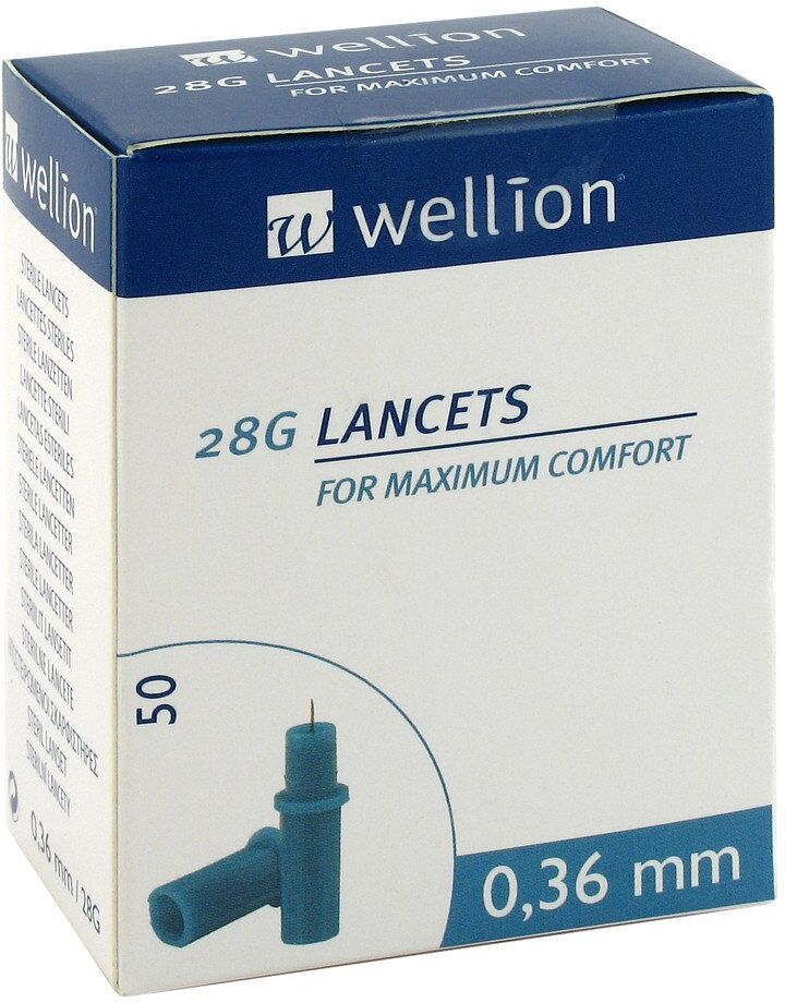 Wellion Lancets 28 G 50stk