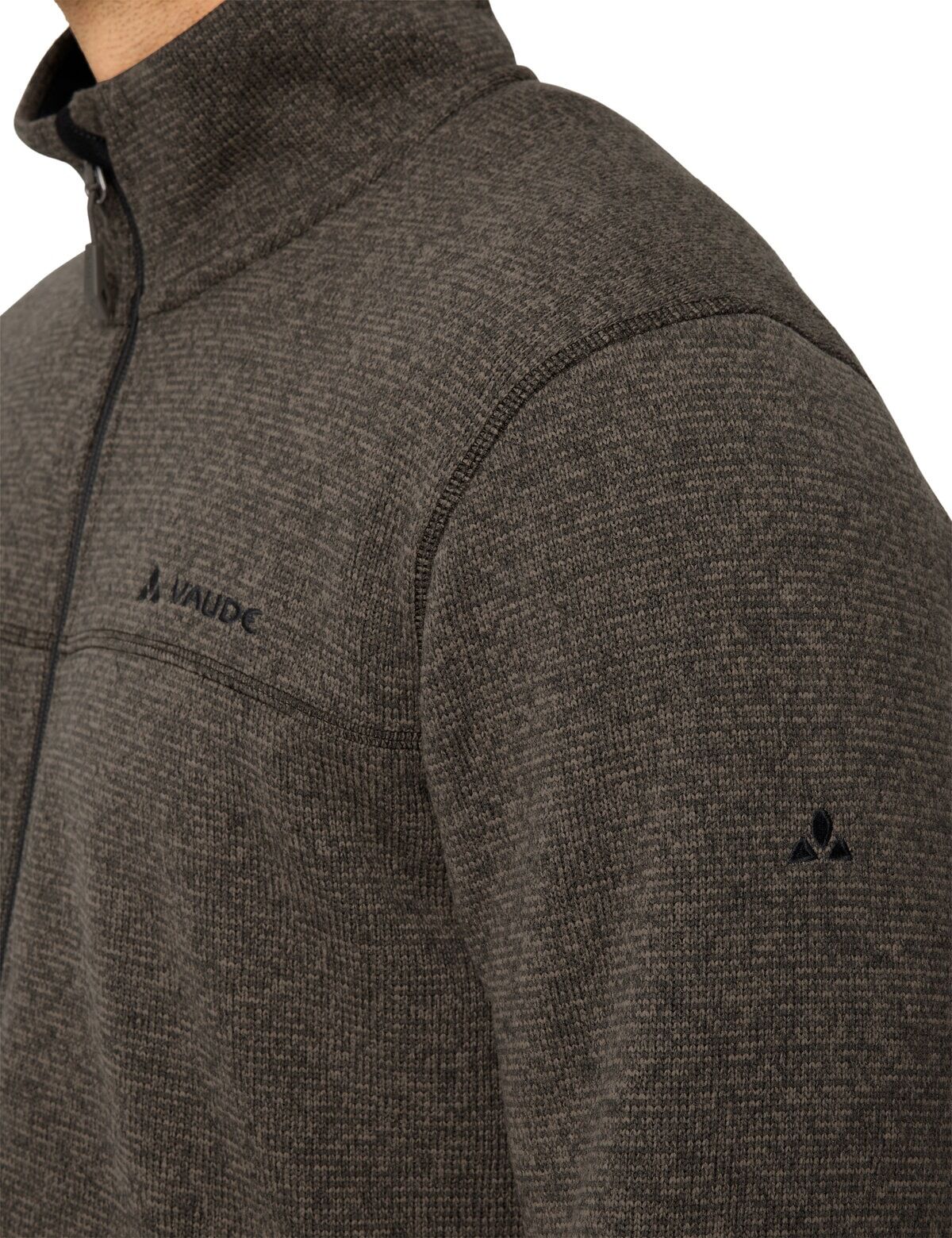 Fleecejacke VAUDE "MEN'S RIENZA JACKET III", Herren, Gr. 3XL, braun (deer braun), Obermaterial: 100% Polyester, Jacken Fleecejacke, für Wandern, strapazierfähiges Material, schnelltrocknend deer braun 3XL