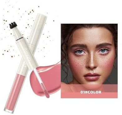 Inspire Essentials Double Ended Freckles Stamp Pen And Liquid Blush Makeup Stick 2