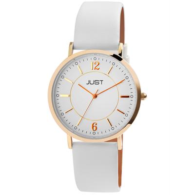 Quarzuhr LADY, weiß, Armbanduhren, Damen, Quarzuhr