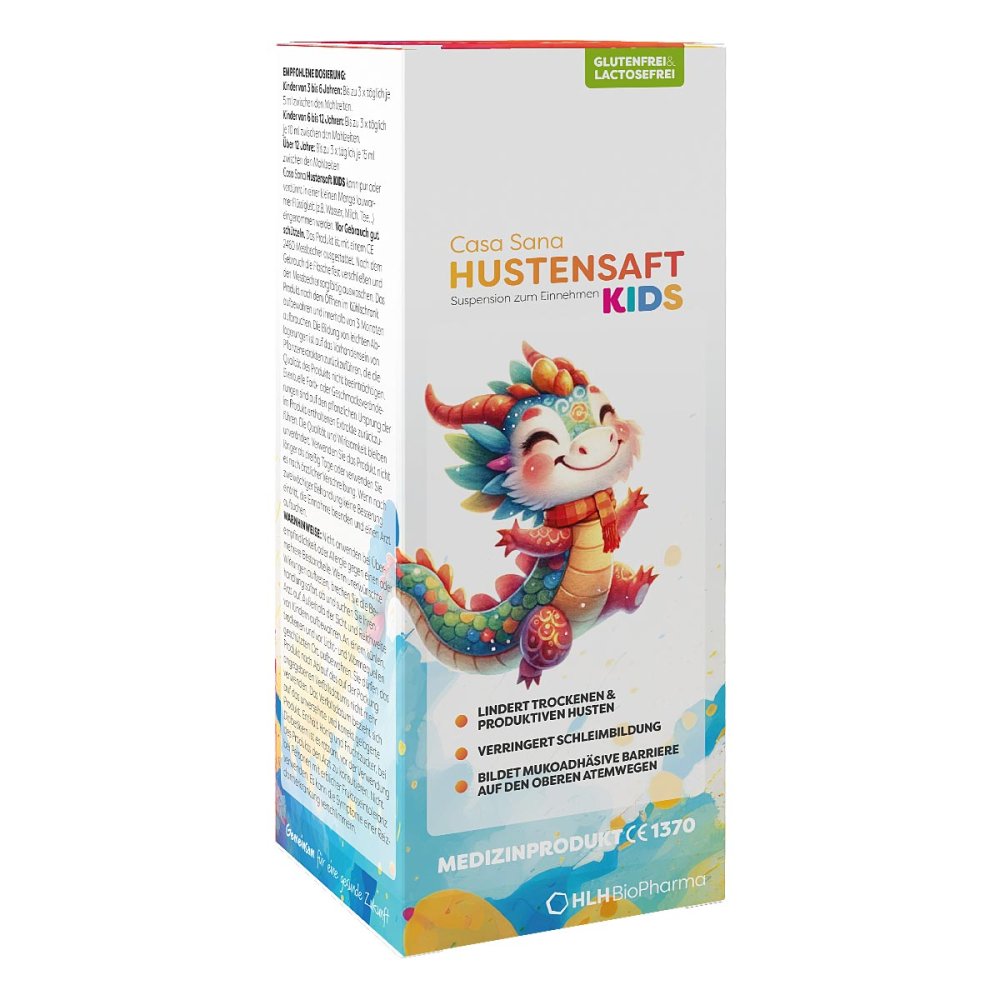 HLH BioPharma GmbH Casa Sana Hustensaft Kids 19348800