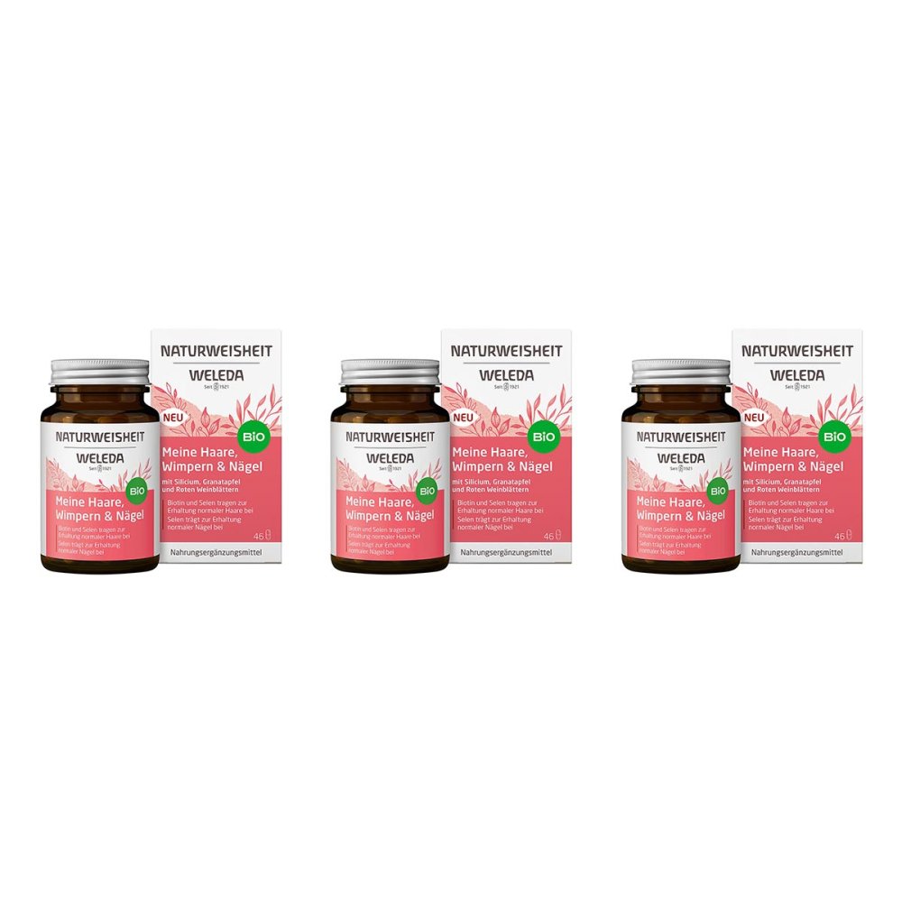WELEDA AG Weleda Naturweisheit Meine Haare Wimpern & Nägel Kps 08104185
