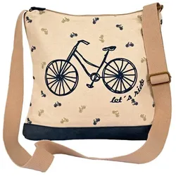 Shoulder Bag Let's Ride sand 710