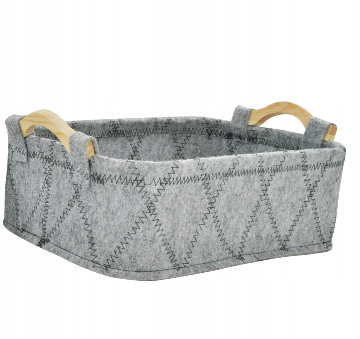 Concord Taja Serie Decoratieve Opbergmand Donkergrijs