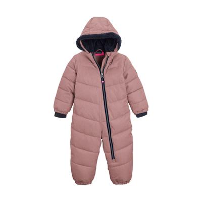 Schneeoverall KILLTEC "Karter Mini", Mädchen, Gr. 74/80, Normalgrößen, rosa (rosé), Obermaterial: 100% Polyester.Futter: 100% Polyester.Füllung: 100% Polyester, Overalls, Schneeanzug: wasserabweisend, winddicht, warm, leicht anzuziehen