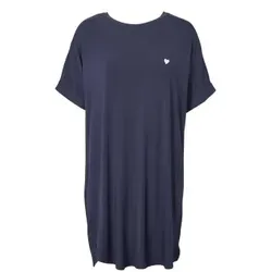 Missya Softness Modal Big Shirt Dunkelblau Modal X-Small Damen