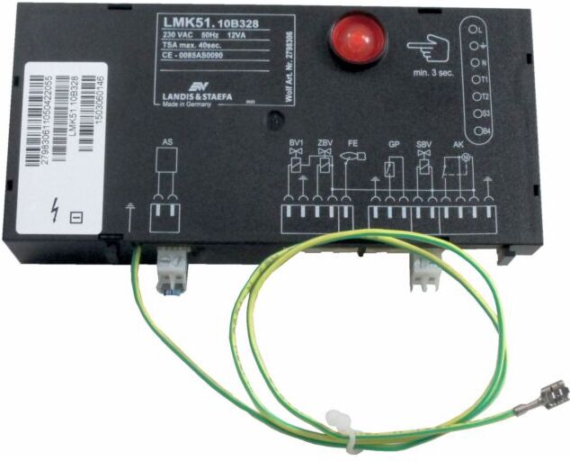 Wolf Gasfeuerungsautomat LMK51.10B328 279830699, für NG-4E, CNG, FNG