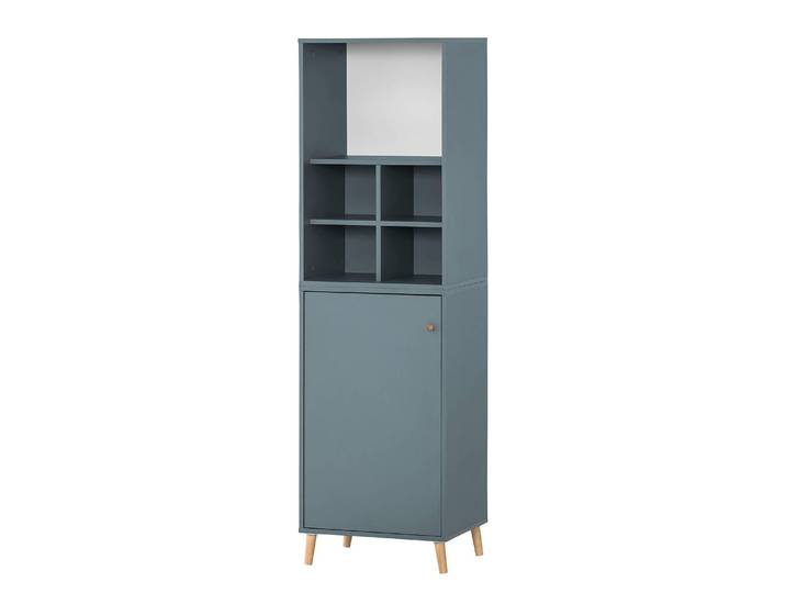 Armoire à dossiers II 51 x 185 x 41cm Bleu/Gris bleu