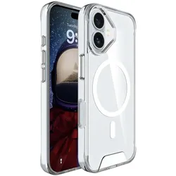 MW Klares MagSafe Schutzcase iPhone 17 (Apple iPhone 17), Smartphone Hülle, Transparent