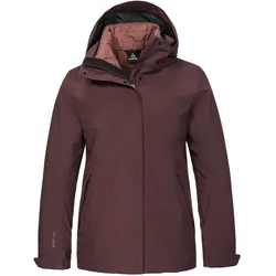 Schöffel 3in1 Tamina Doppeljacke Damen | Gr. 46 | lila - lila