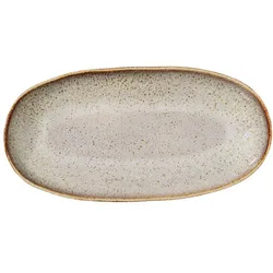Bloomingville Servierplatte Sandrine, L23.5 x B12.5cm, grau