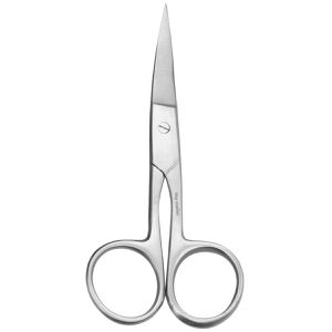 May Nagelschere SC-0009, extra groß, Edelstahl, für Finger- & Fußnägel, mit leicht gebogener Schneide