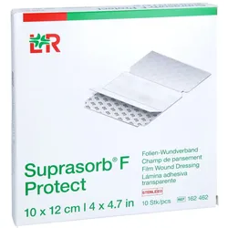 Suprasorb F Protect Folien-wundverb.10x12 Cm Ste. 10 St