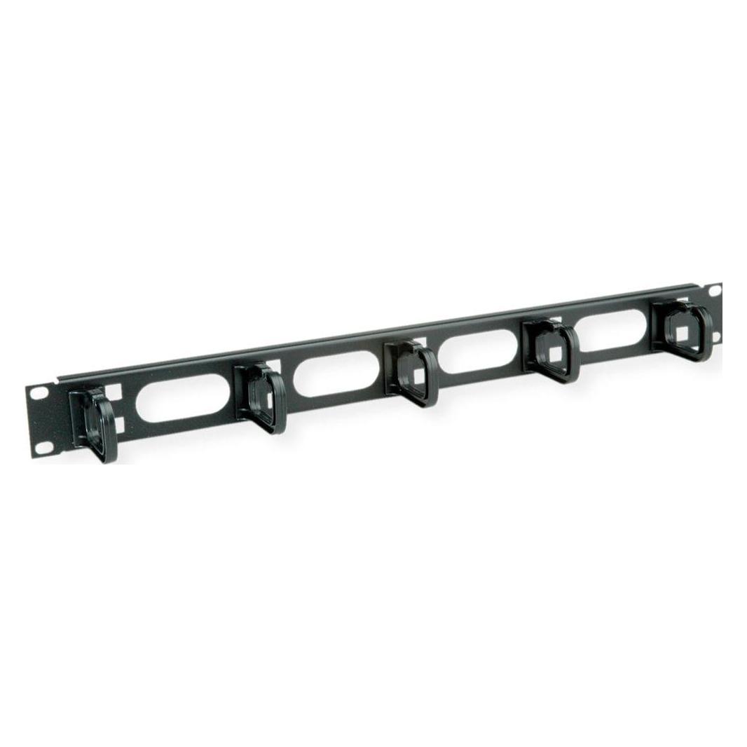 Conteg 19 Wire Management Panel with Plastic Hooks (DP-VP-P1)