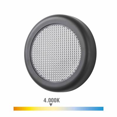 Wandleuchte Led 6W 450Lm 4000K Tageslicht Ip65 Ø14X2,8Cm Rund Edm