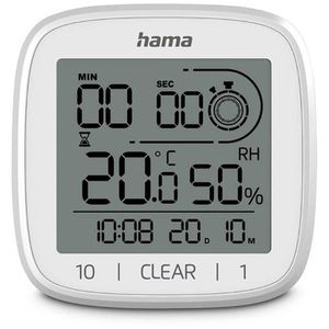 Hama Timer Zypern, digital, 100 Minuten, ThermoHygrometer
