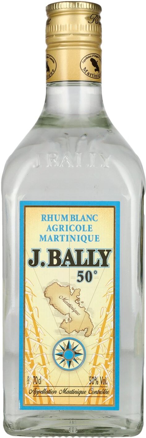 J. Bally Rhum Blanc Agricole Martinique 50% Vol. 0,7l