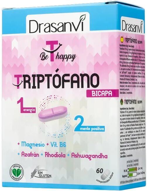 Drasanvi Triptofano Bicapa 60 Tabs