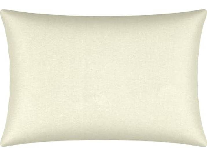 Erwin Müller Kissenbezug, Kissenhülle Single-Jersey Murnau - Natur Größe 40x60 cm - bügelfrei, strapazierstark, elastisch, mit Reißverschluss
