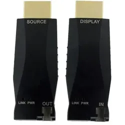 Vivolink True 4K Fiber Extender dongle (300 m, HDMI 1.3c), Wireless Transmitter, Schwarz