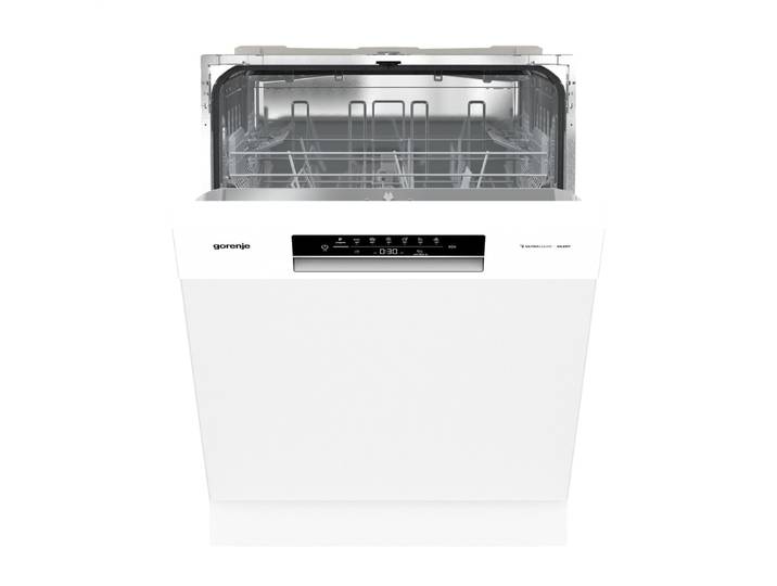 GORENJE Unterbaugeschirrspüler GU642E90X , Energieeffizienz: E, silber (weiß), B:59,9cm H:81,5cm T:59,7cm, Geschirrspüler, AquaStop, Unterbaugeschirrspüler