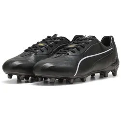 Puma, Unisex, Fussballschuhe, King Platinum Fg/Ag (47), Schwarz, Gold
