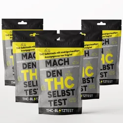 5x THC-Blitztest Drogenschnelltest 5ng/ml (Cannabis, Marihuana, Haschisch)
