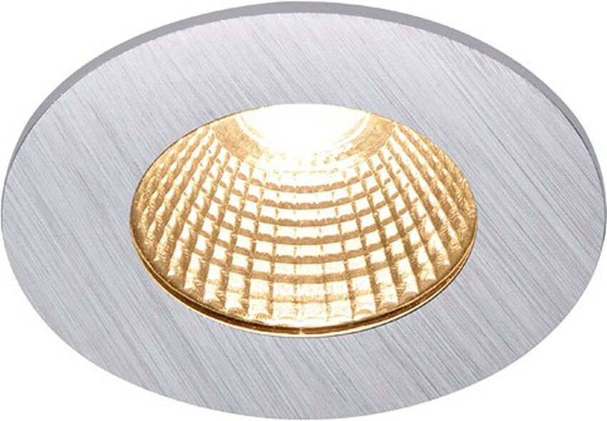 Slv Patta-I, Led Outdoor Deckeneinbauleuchte, Rund Dl Ip65 Silber - Einbauleuchten (Outdoor)