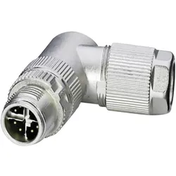 Phoenix Contact Ethernet M12-Steckverbinder, Elektronikkabel + Stecker, Silber