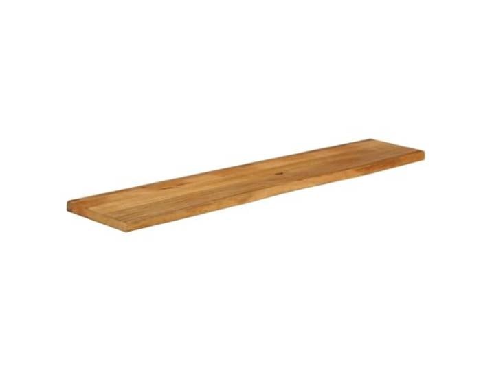 GFDWPUY Tischplatte Massivholz Mango 160x40x2,5 cm Baumkante, Rustikale Naturkante, Vielseitig Kombinierbar, Leicht Zu Reinigen