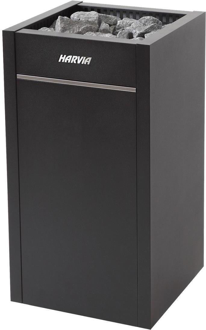Harvia Virta 9.0 kW Saunaoven Model HL90 Zwart