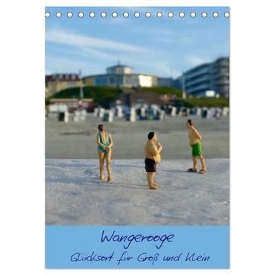 Wangerooge - Glücksort für Groß und Klein (Tischkalender 2027 DIN A5 hoch), CALVENDO Monatskalender