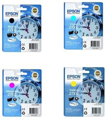 Epson 27 XL Pack cartuchos (BK/C/M/Y)